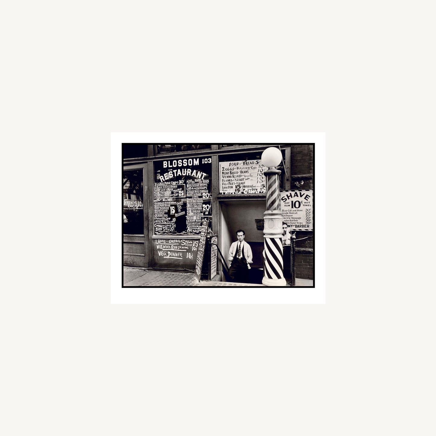 BLOSSOM RESTAURANT, 103 BOWERY | Berenice Abbott
