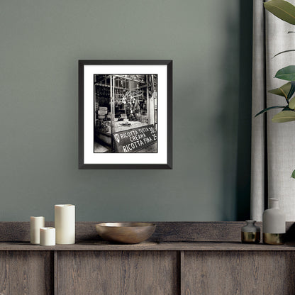 CHEESE STORE, 276 BLEEKER STREET | Framed | Berenice Abbott