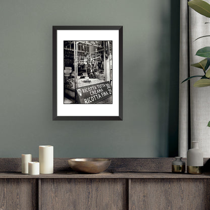 CHEESE STORE, 276 BLEEKER STREET | Framed | Berenice Abbott