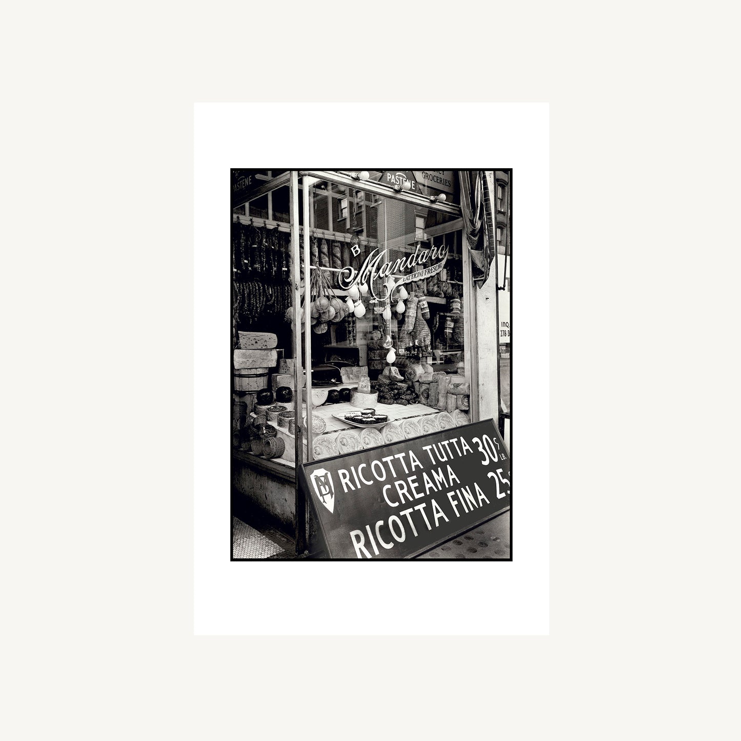 CHEESE STORE, 276 BLEEKER STREET | Berenice Abbott