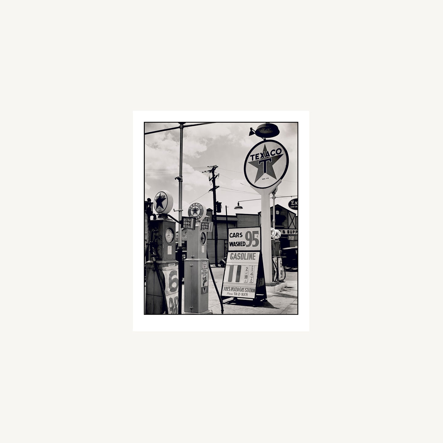 GAS STATION, TREMONT STREET, THE BRONX | Berenice Abbott