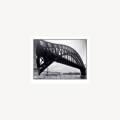 HELL GATE BRIDGE, FROM ASTORIA | Berenice Abbott