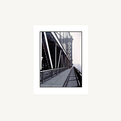 MANHATTAN BRIDGE, WALKWAY | Berenice Abbott