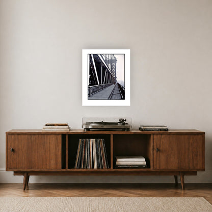 MANHATTAN BRIDGE, WALKWAY | Berenice Abbott