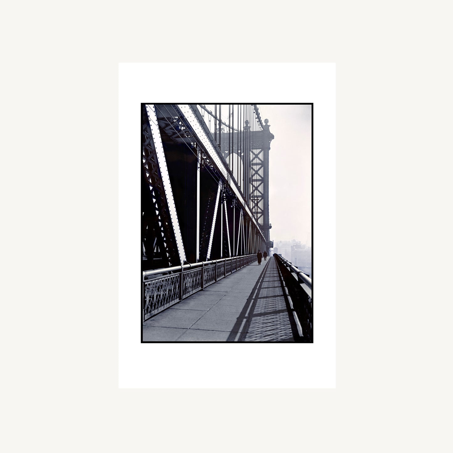 MANHATTAN BRIDGE, WALKWAY | Berenice Abbott