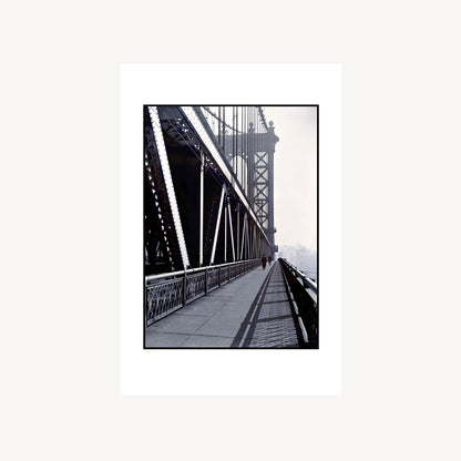 MANHATTAN BRIDGE, WALKWAY | Berenice Abbott
