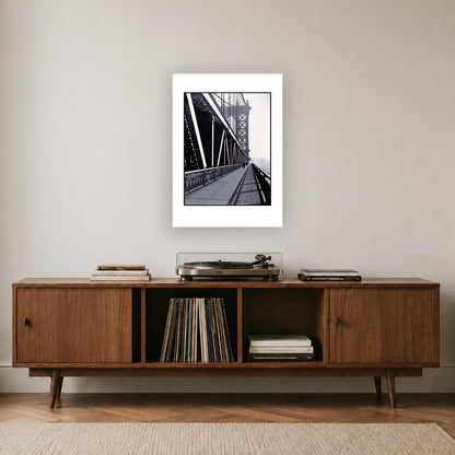 MANHATTAN BRIDGE, WALKWAY | Berenice Abbott