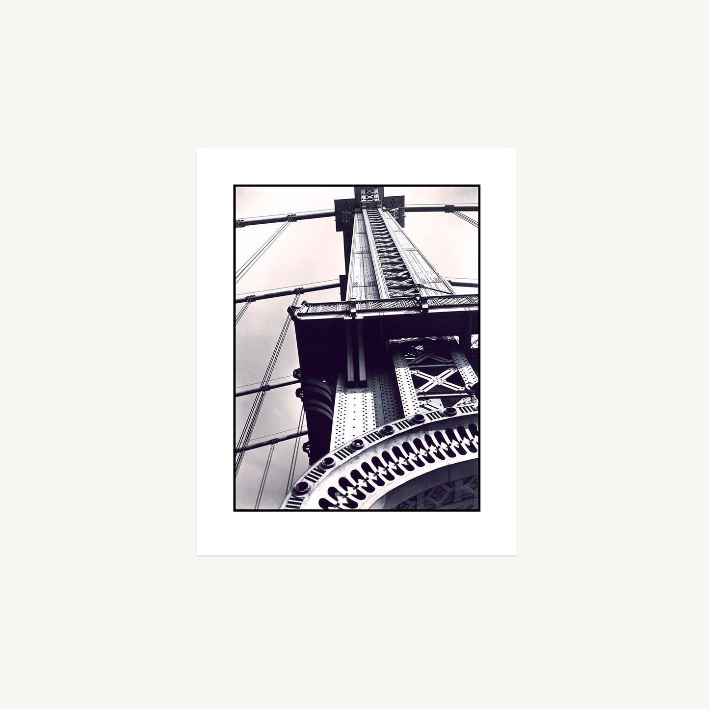 MANHATTAN BRIDGE, TOWER | Berenice Abbott