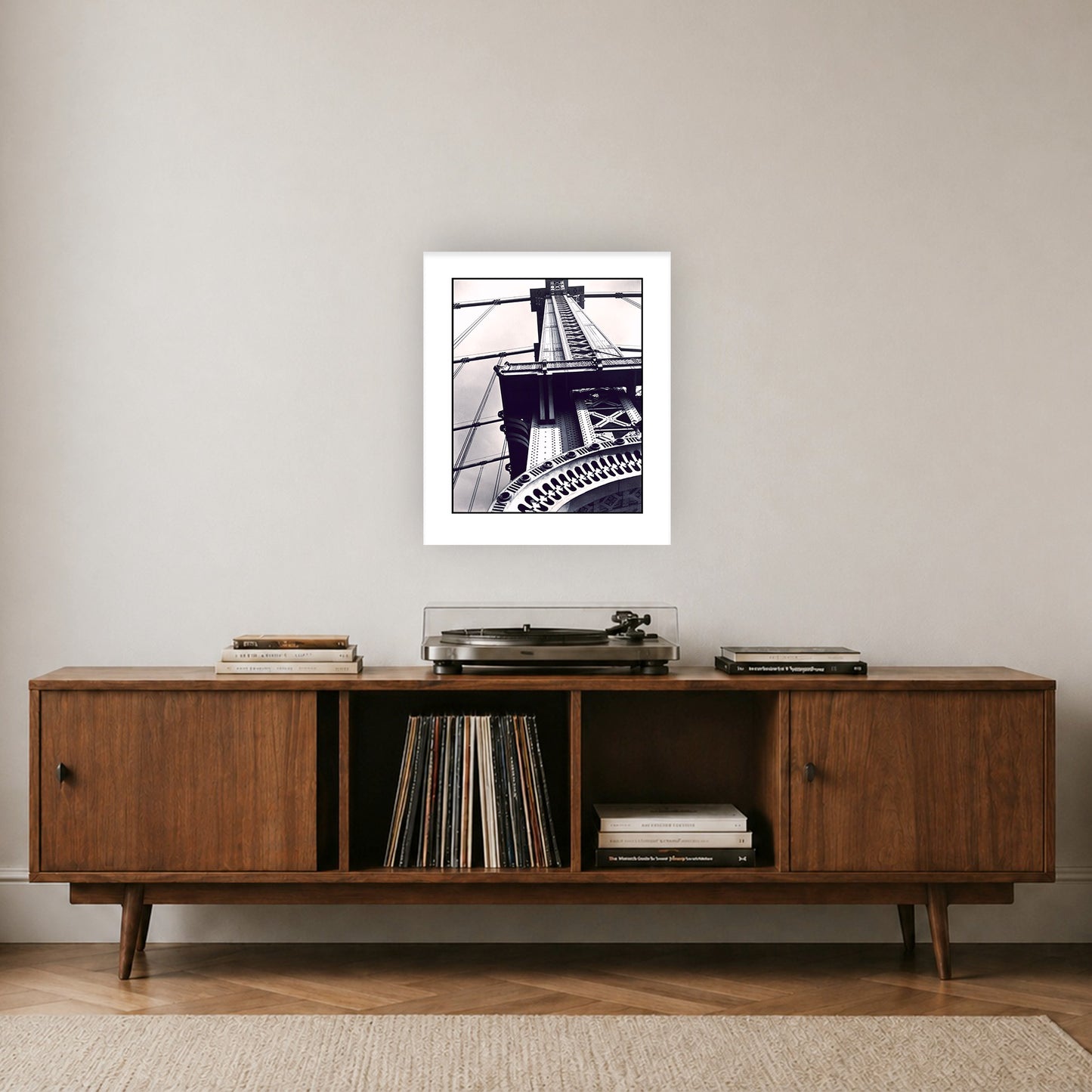MANHATTAN BRIDGE, TOWER | Berenice Abbott