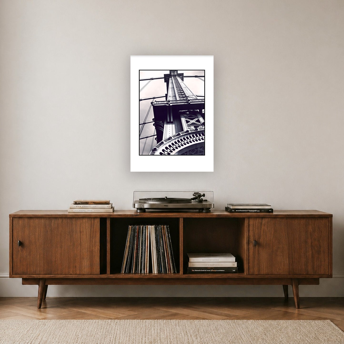 MANHATTAN BRIDGE, TOWER | Berenice Abbott