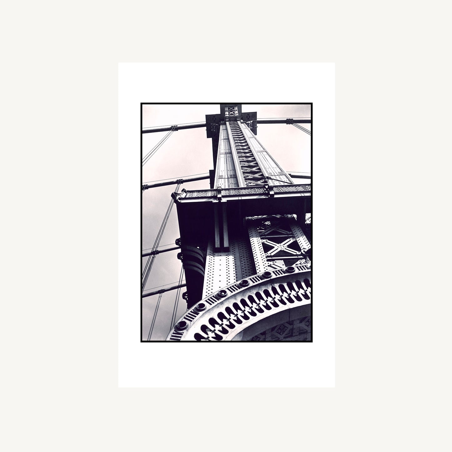 MANHATTAN BRIDGE, TOWER | Berenice Abbott