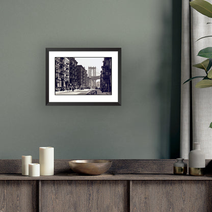 PIKE AND HENRY STREETS | Framed | Berenice Abbott
