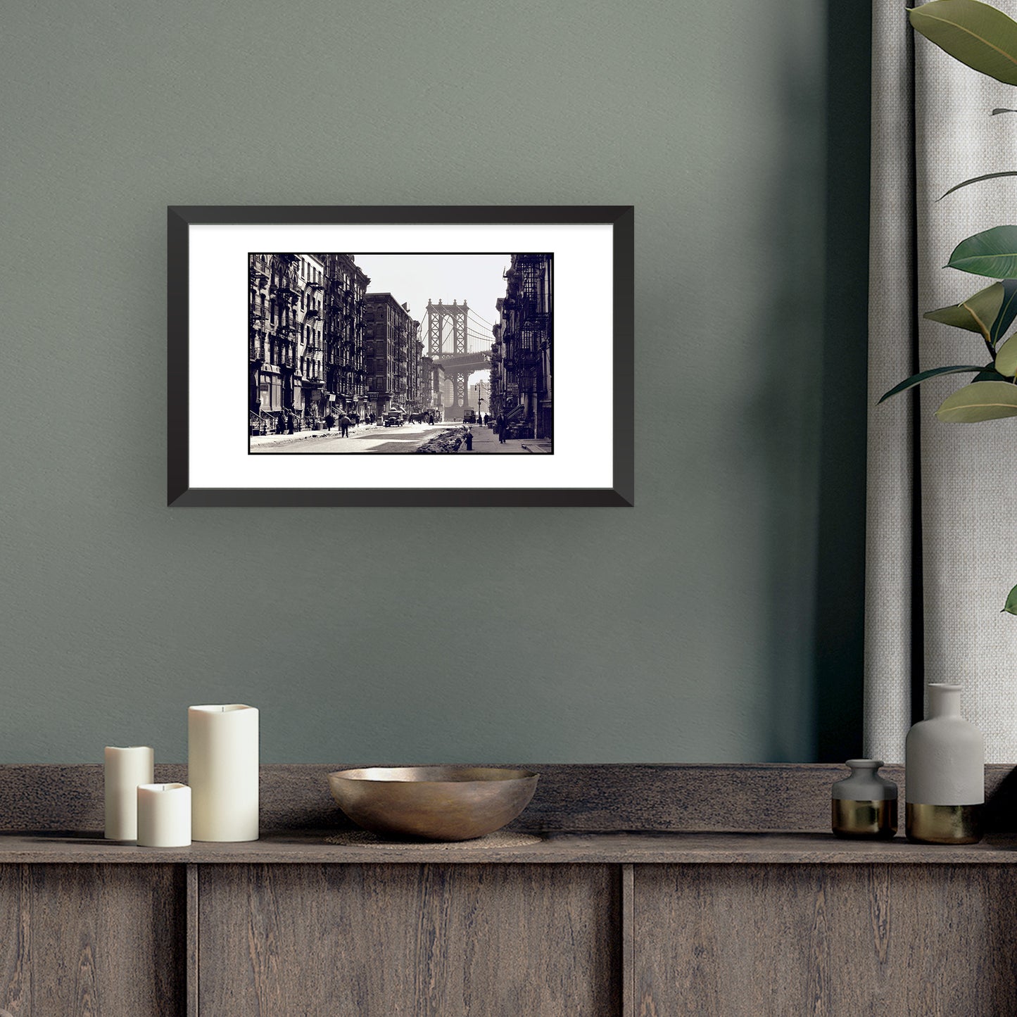 PIKE AND HENRY STREETS | Framed | Berenice Abbott