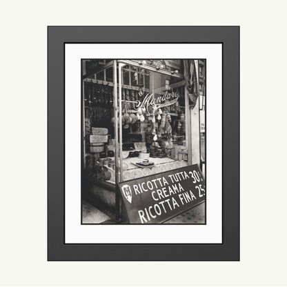 CHEESE STORE, 276 BLEEKER STREET | Framed | Berenice Abbott