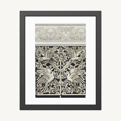 CICADAS, ANEMONES, AND MACAWS | Framed | Maurice Pillard Verneuil