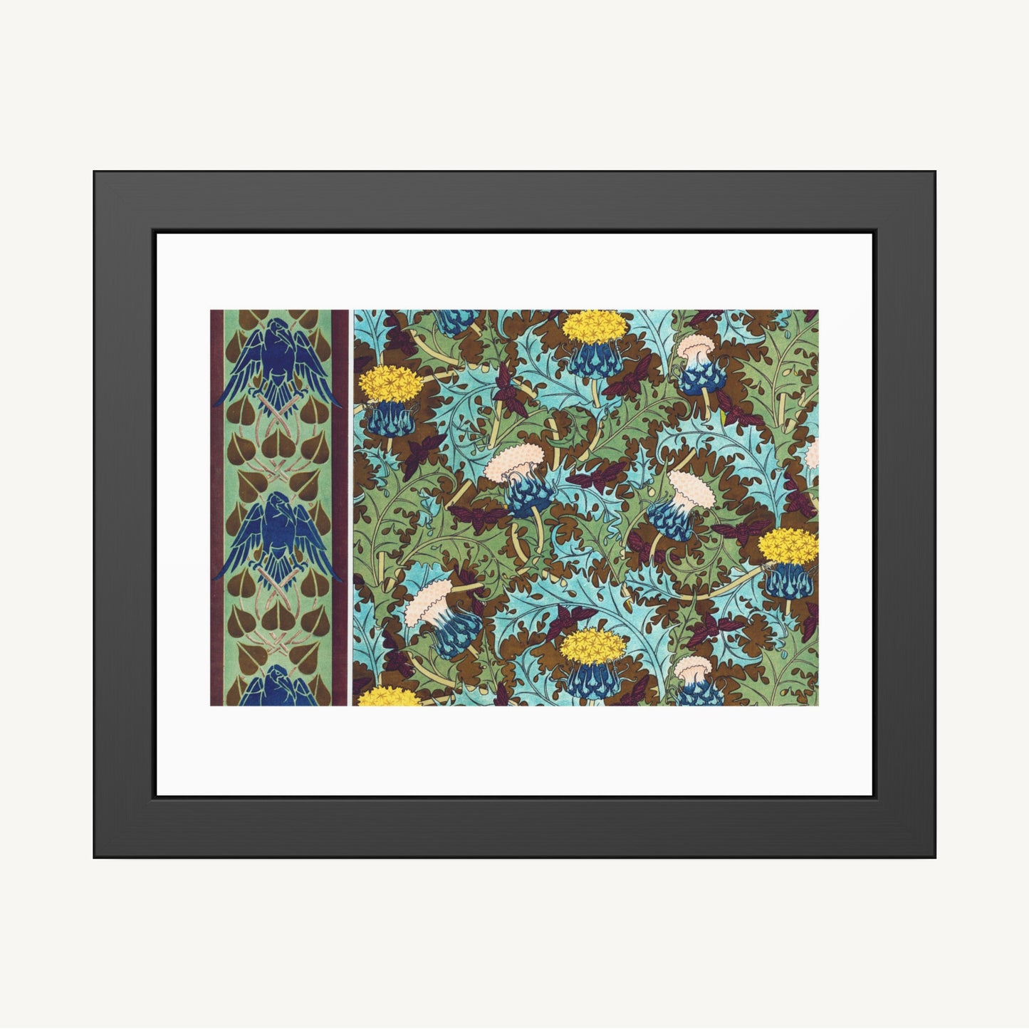 CROWS, CICADAS, AND THISTLES | Framed | Maurice Pillard Verneuil