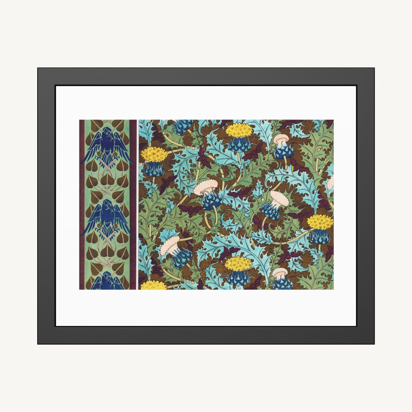 CROWS, CICADAS, AND THISTLES | Framed | Maurice Pillard Verneuil
