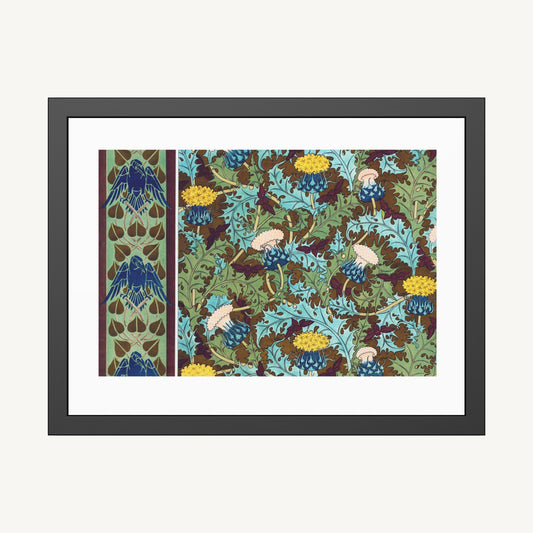 CROWS, CICADAS, AND THISTLES | Framed | Maurice Pillard Verneuil