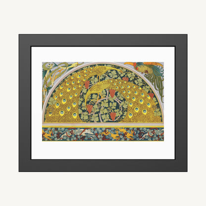 PEACOCKS, FISH, AND HARES | Framed | Maurice Pillard Verneuil