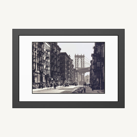 PIKE AND HENRY STREETS | Framed | Berenice Abbott