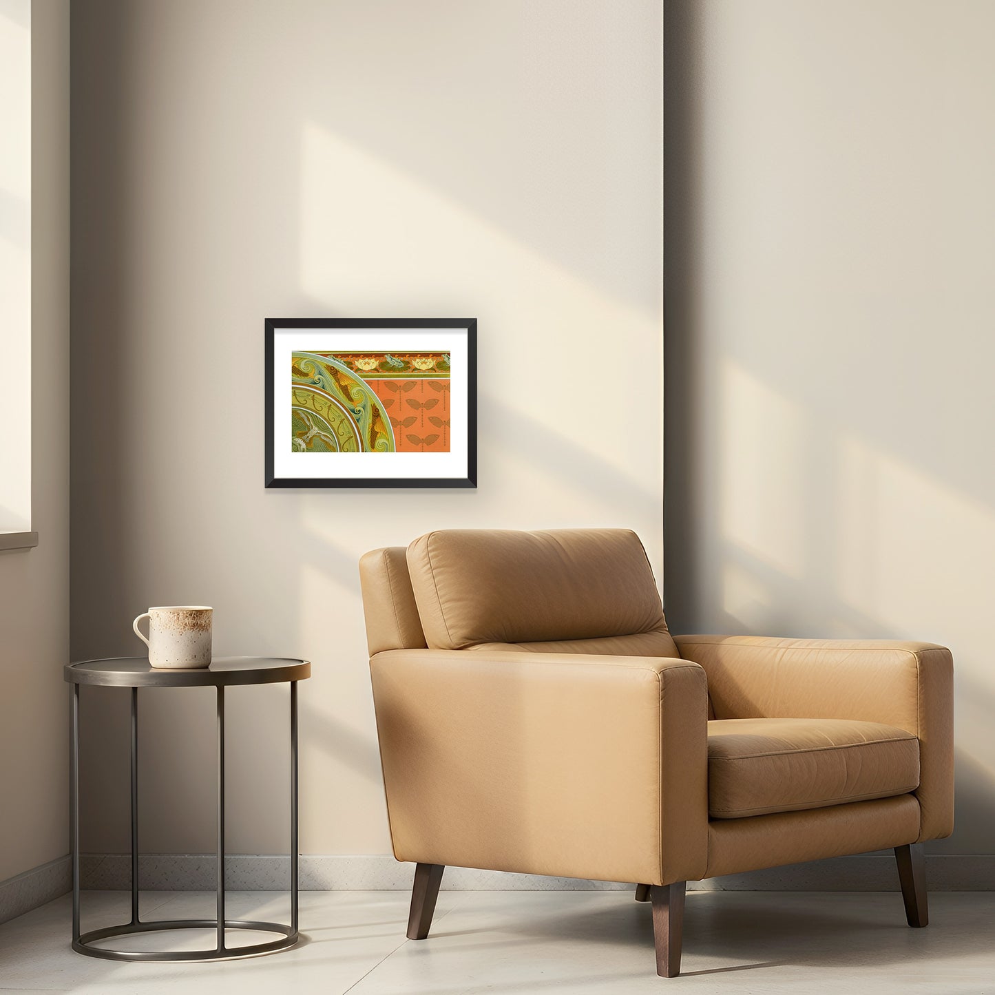 FROGS, DRAGONFLIES, AND FLYING FISH | Framed | Maurice Pillard Verneuil