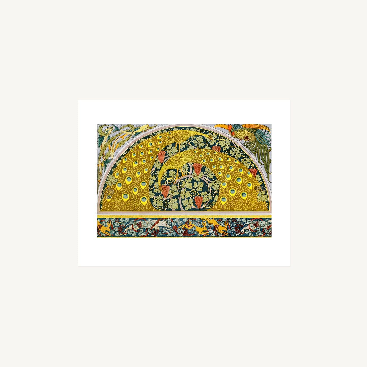 PEACOCKS, FISH, AND HARES | Maurice Pillard Verneuil